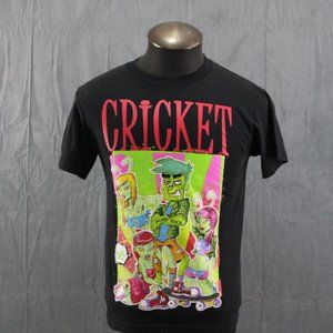 Canadian Punk Band Shirt - Cricket Cartoon Graphic - Men's Small